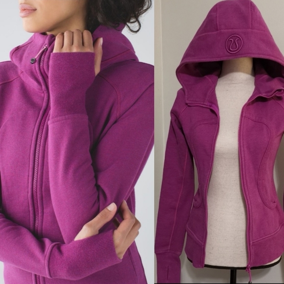 lululemon Scuba Hoodie III in Heathered Regal Plum - Picture 1 of 4
